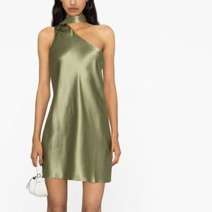 Reformation Keagan Silk Mini Dress